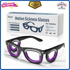 Adult Anti- Motion Sickness Smart Glasses, Ultra-Light Portable Nausea Relief Li