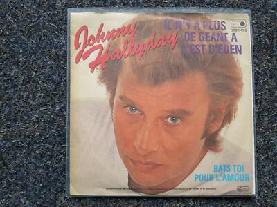 Johnny Hallyday - Il n'y a plus de geant a l'est d'Eden 7'' Single GERMANY