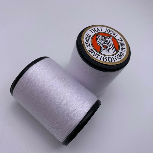 White All Purpose Spun Polyester Sewing Thread 600 Yard Spool DIY Hand Machine - Picture 36 of 38