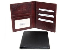 Men's New RFID Blocking Leather World Traveler Passport Holder Wallet