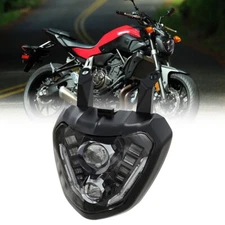 LED Headlight Assembly DRL Hi/Lo Beam For Yamaha MT-07 FZ-07 2015-2017 Plug&Play