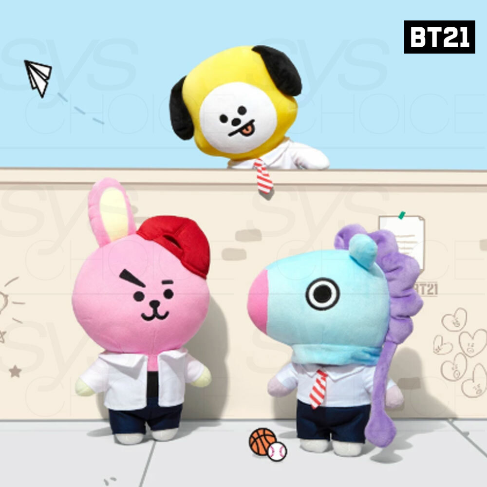 BT21 BTS スタンディングドール　アフタースクール　RJ BTS BT21 Official Authentic Goods Afterschool Plush Standing