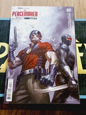 Deathstroke Inc. #5 (DC comics 2022) by Lucio Parrillo feat. PEACEMAKER  HBO MAX