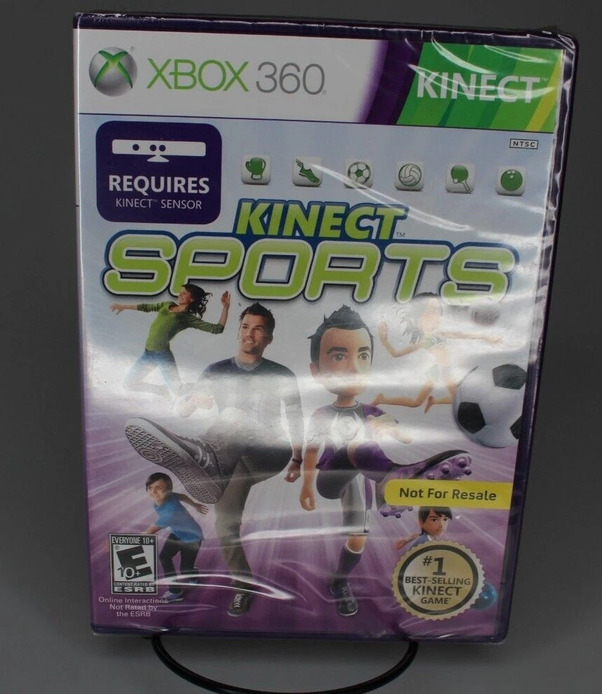 Kinetic Sports xbox 360 Rated E Multiple Players Sealed Rare