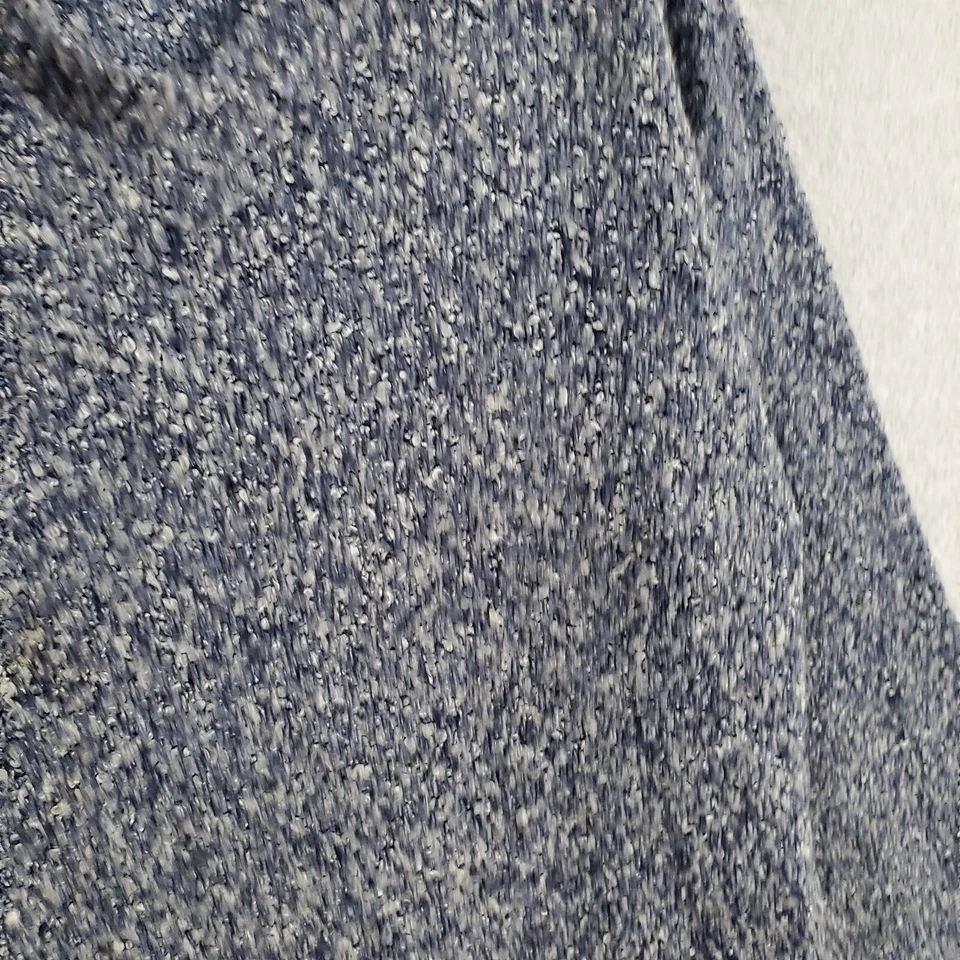 Van Heusen Women Sweater Medium Blue Tunic Boucle Pullover Long Sleeve READ - Image 3 of 4