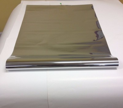 SOLAR DARK SILVER MIRROR TINT WINDOW FILM 20'' X 10 FEET F-6SSIR