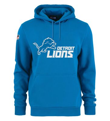 New Era - NFL Detroit Lions Team Logo and Name Hoodie