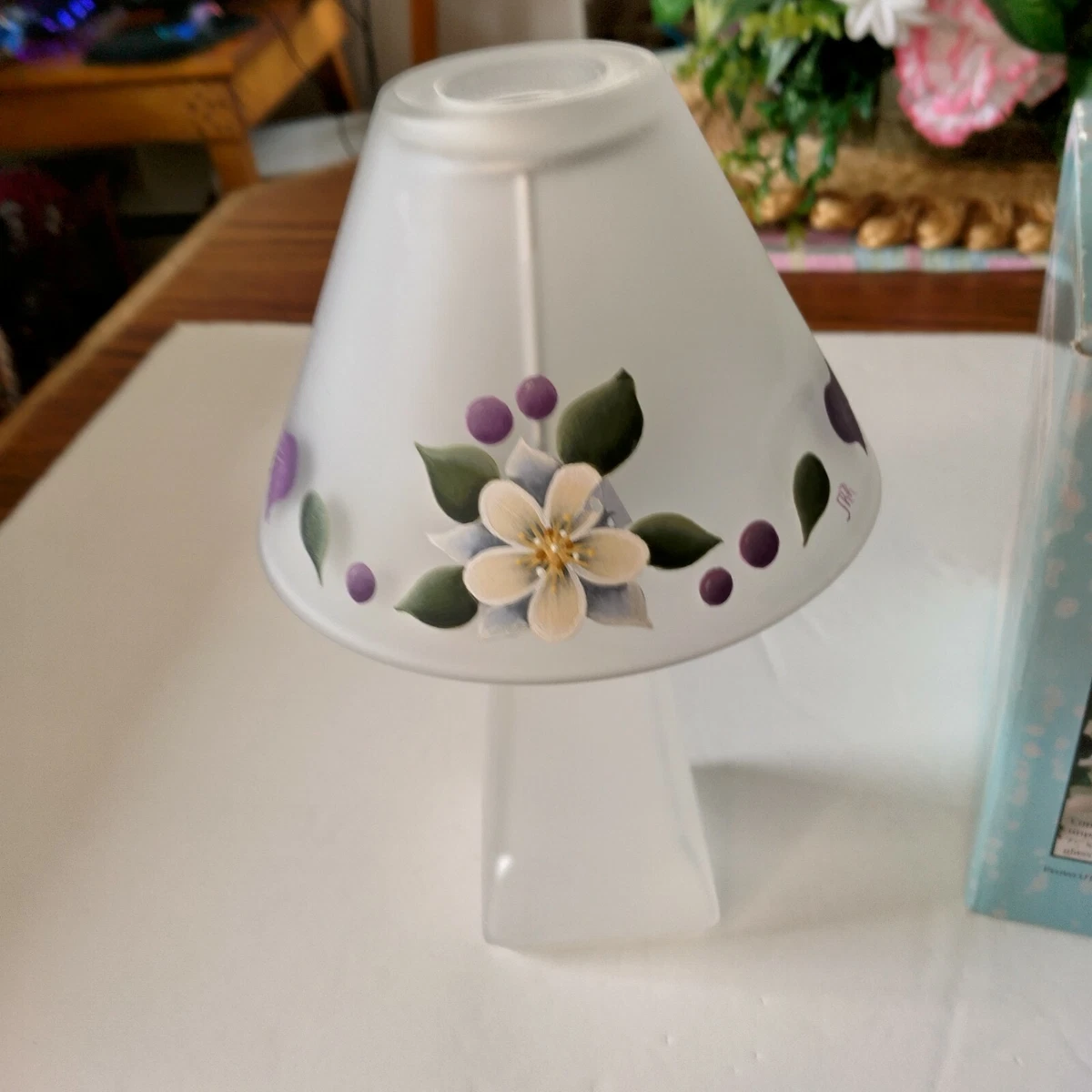 Frosted glass lamp deals