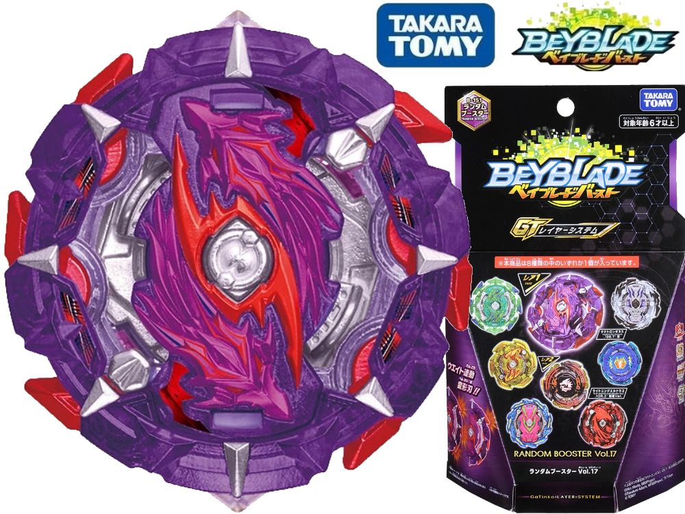 Takara Tomy B-151 #01 Tact Longinus Beyblade Burst GT GENUINE