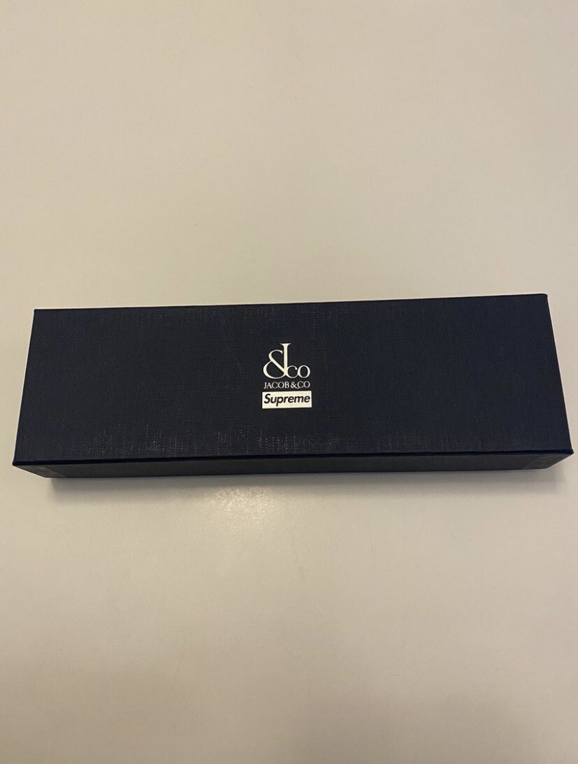 Supreme X Jacob & Co Sterling Silver Logo Link Bracelet Size L/XL