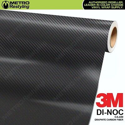 3M DI NOC GRAPHITE CARBON FIBER Vinyl Sheet Flex Wrap Film 3M DI NOC GRAPHITE CARBON FIBER Vinyl Sheet Flex Wrap Film