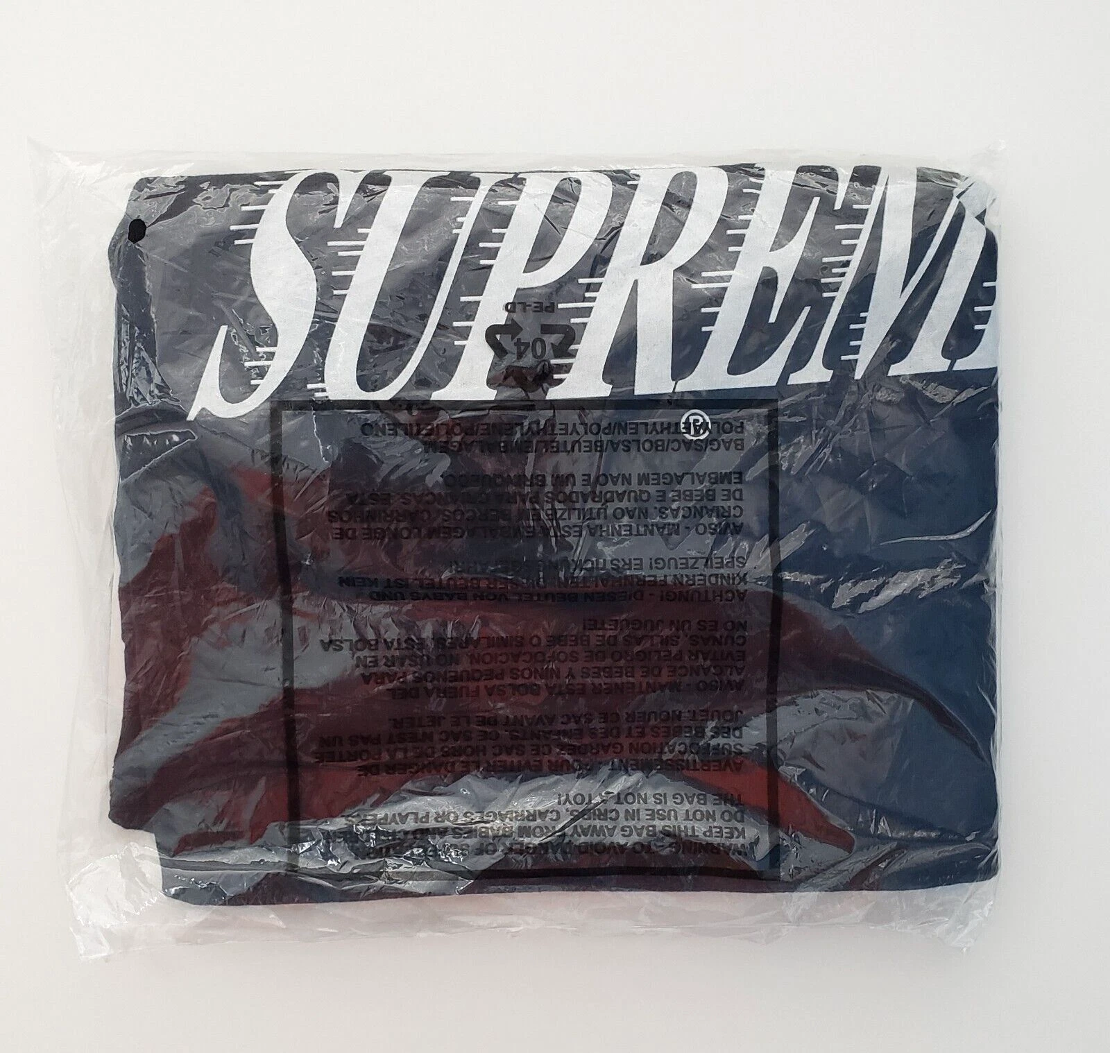 Tee shirt noir Supreme Slap Shot S (FW22) scellé authentique flambant neuf petite taille