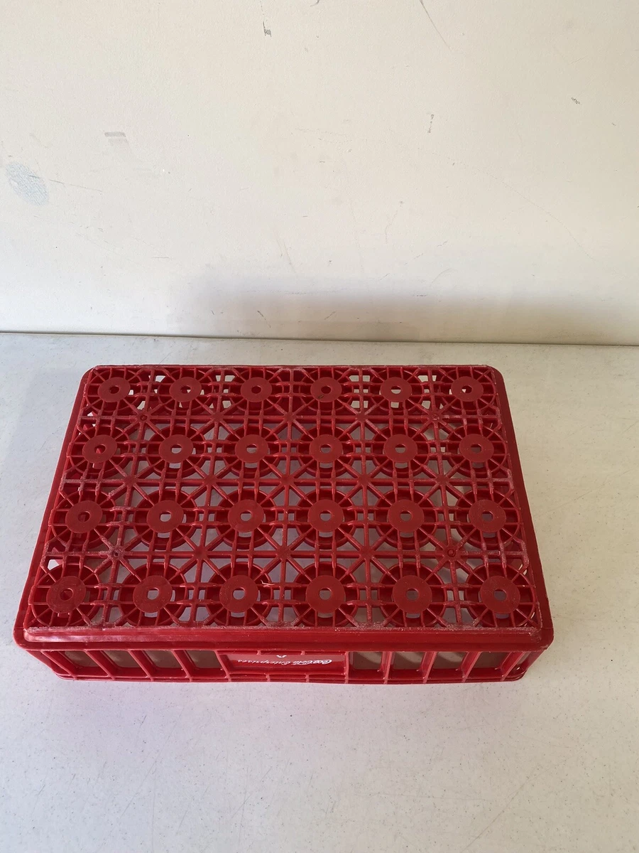 Vintage Coca Cola Plastic Crate Case Coke Enterprises, 24 Can Crate