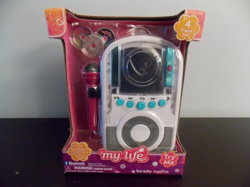 Micrófono de trabajo máquina de karaoke para muñeca My Life de 18" se adapta a nuestra generación AG NUEVO EN CAJA - Imagen 2 de 4