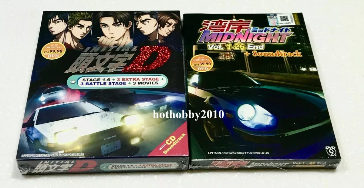 INITIAL D (Season 1 2 3 4 5 + Final + Battle + Extra & Legend 123) ~Bonus  OST CD