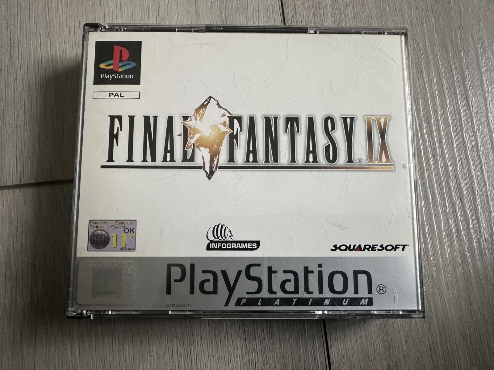Final Fantasy IX - Platinum Sony PS1 PlayStation - Complete - PAL