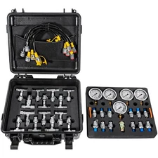 Hydraulic Pressure Test Kit For Caterpillar, Case, John Deere, Bobcat, Komatsu