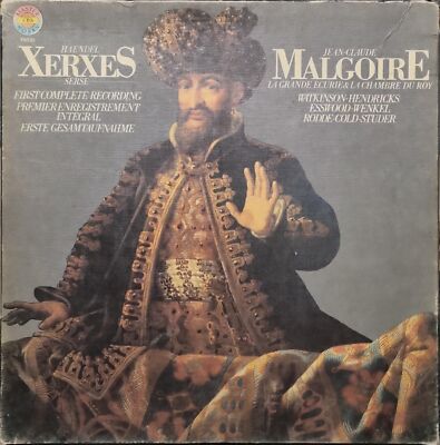 Händel: Xerxes (Serse) / Jean-Claude Malgoire, Rodde - 3 LP Box Set