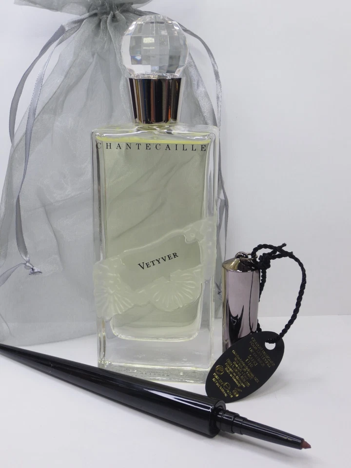 CHANTECAILLE VETYVER EDP 2,6 OZ & LOUBOUTIN LIP DEFINER D10 0,009 OZ - Imagem 3 de 3