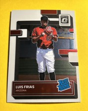 2022 Donruss Optic Rated Rookie #63 Luis Frias RC Arizona Diamondbacks