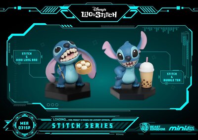Beast Kingdom MEA-031SP Stitch Series Asian Cuisine 2er-Pack Diorama-Statue