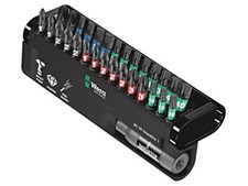 05057690001 Set: Schraubendreher-Bits Phillips,Pozidriv&reg;,flach,Torx&reg; 25mm WERA