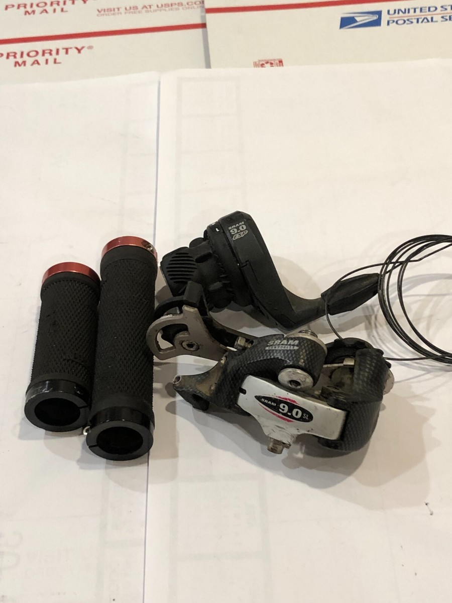 SRAM 9.0 ESP Grip Shift with 9.0 SL Rear Derailleur and Grip SRAM 9.0 ESP Grip Shift with 9.0 SL Rear Derailleur and Grip