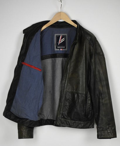 Leather Biker Jacket 31335-GS | eBay