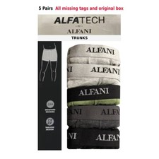 Alfani Men's Alfatech 5 Pack Trunks Underwear; S 29-31 