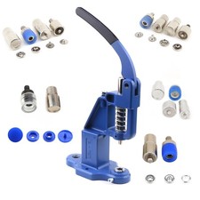 HandPress Machine with Proper Installation Tools for Metal and Plastic Kam Snaps
