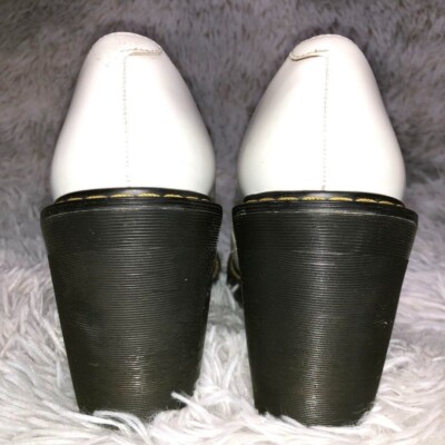 Dr. Martens Cordelia Bootie UK4 White Platform Heel | eBay