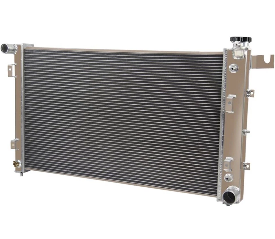 Radiador de aluminio Dodge Ram 1500 2500 3500 1994-2001 2 filas rendimiento de llenado Foto 4 de 4