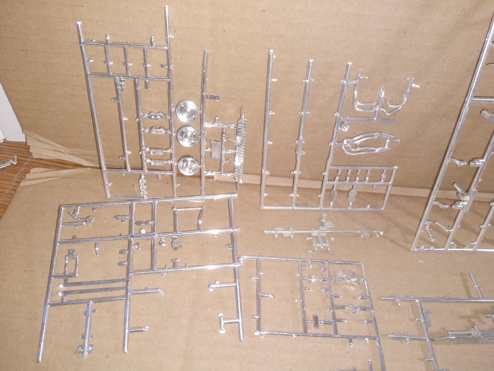 AMT Revell monogram 1/24 1/25 Assortment Chrome Junkyard Plastic Model ...