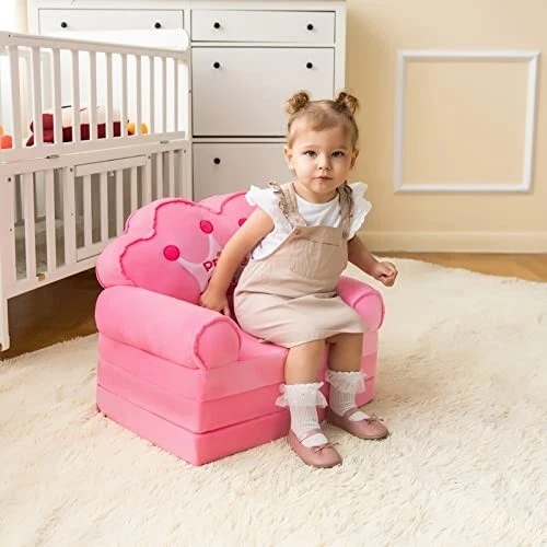 Childrens folding couch deals