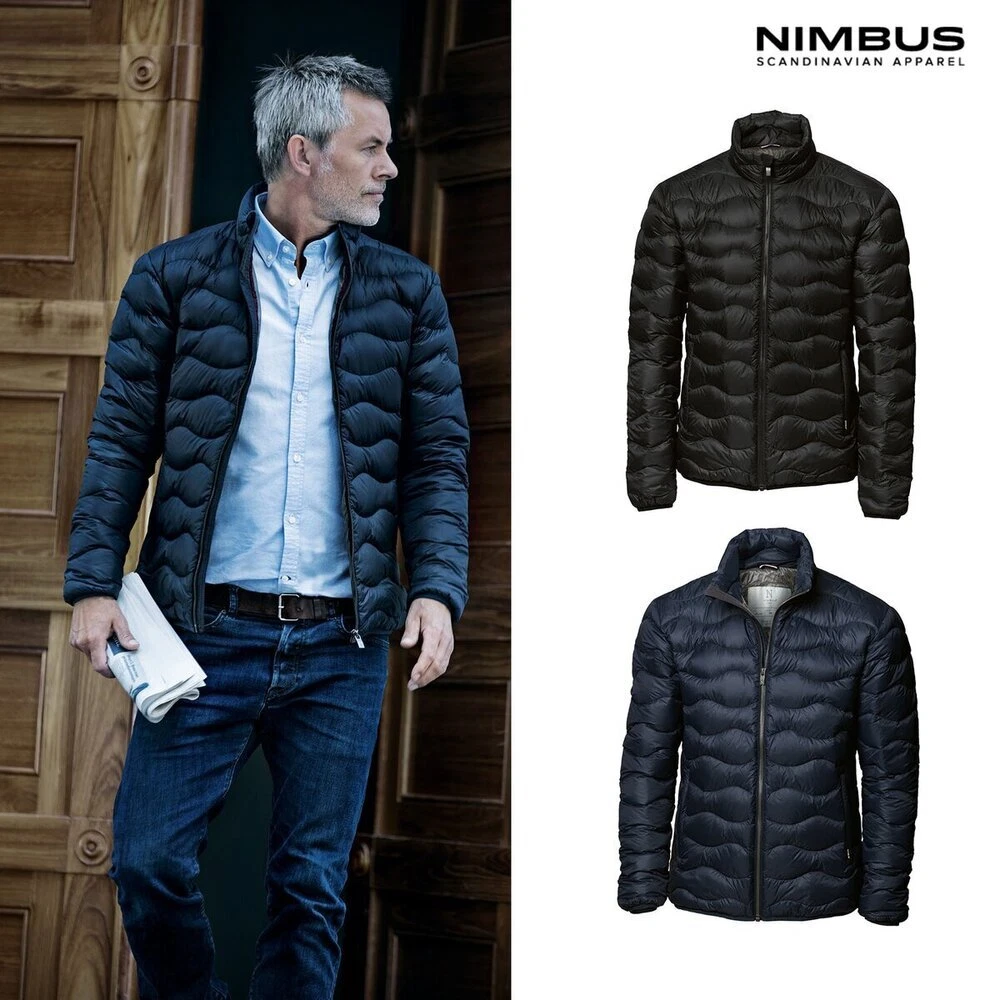 Nimbus Men's Sierra Down Jacket NB60M - Office Work Water Repellent Nylon Coat