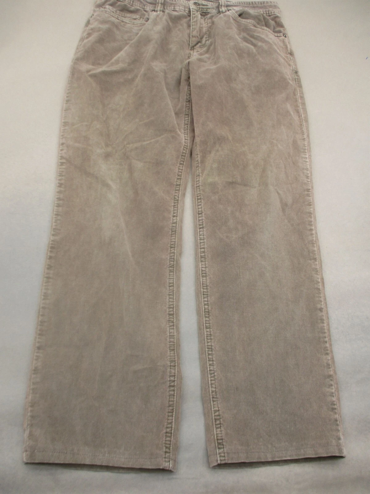 Prana Size 32x30 Mens Beige Organic Cotton Durable Corduroy Outdoor Pants 703