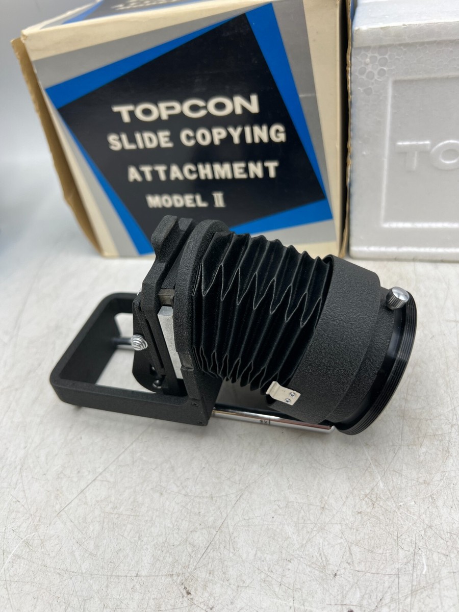 Boxed Topcon Slide Copying Attachment Model II For Topcon Cameras