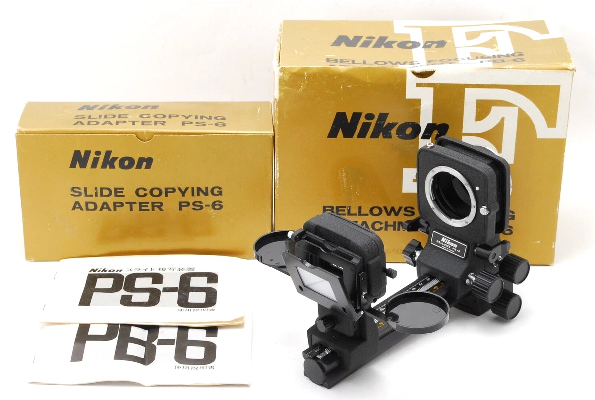 Nikon ベローズPB-6 + PS-6 + PB-6M Nikon Pb 6 for sale | eBay
