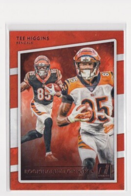 Tee Higgins 2020 Donruss Rookie Gridiron Kings RC #RGK-TH Cincinnati Bengals