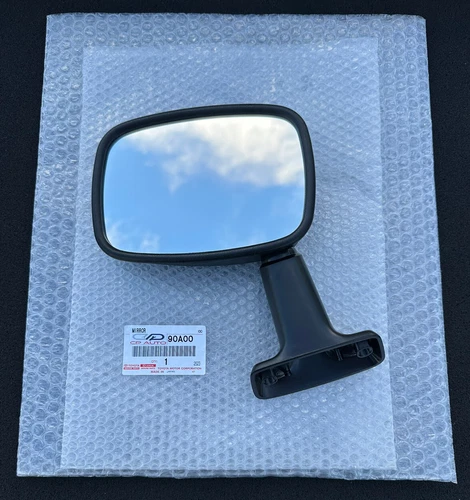 80 - 87 TOYOTA LAND CRUISER FJ60 BJ60 FRONT DRIVER LEFT SIDE DOOR MIRROR OEM NEW