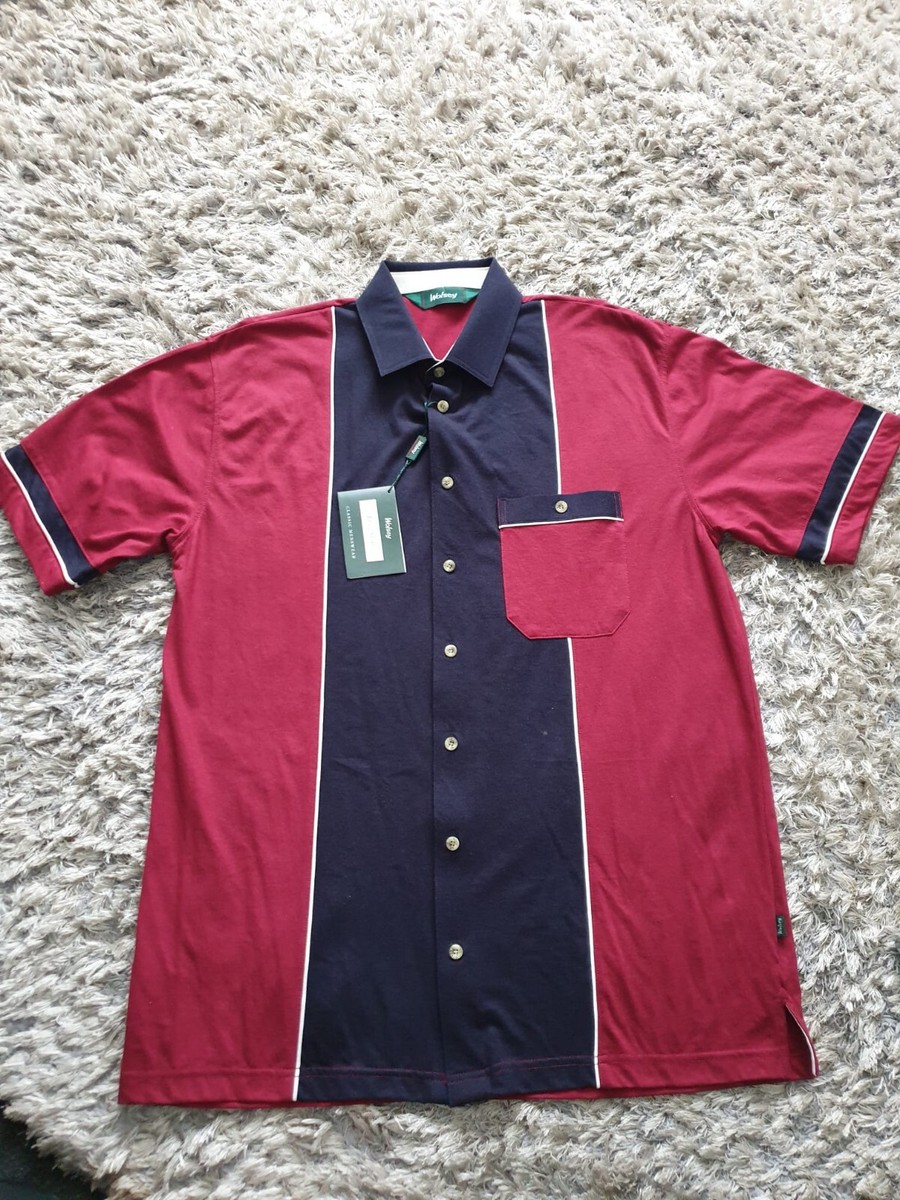 Wolsey Vintage Polo Shirt Mens Large BNWT Tailor By Royal