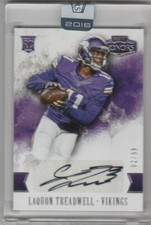 2016 PANINI HONORS LAQUON TREADWELL RC AUTO #/99 SP