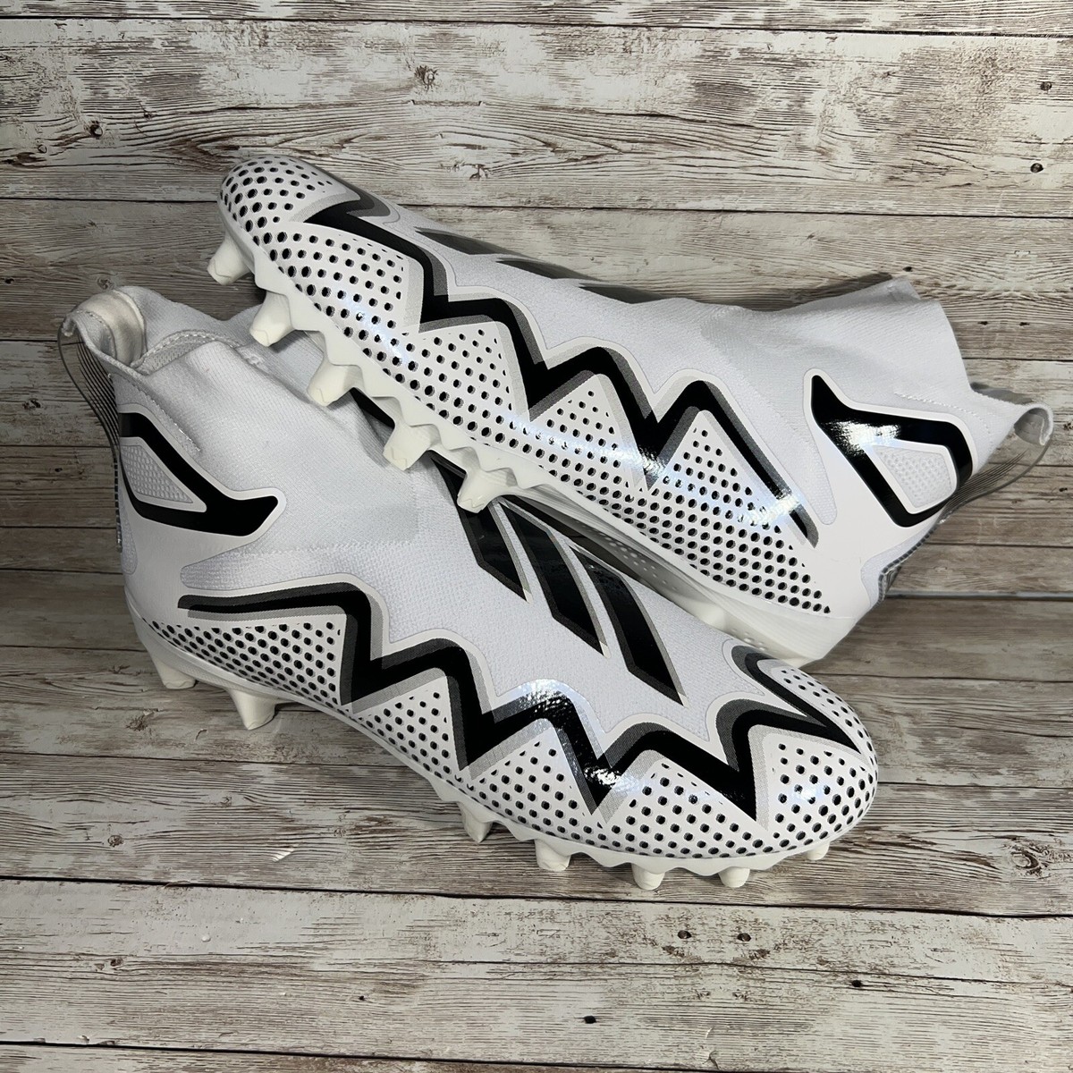New Adidas Freak Ultra 21 Lacless White Black Football  display picture 1
