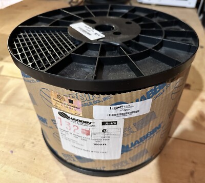 L-Com TC5200 Cat 6 UTP 24 AWG Ethernet Cable 1000 Feet