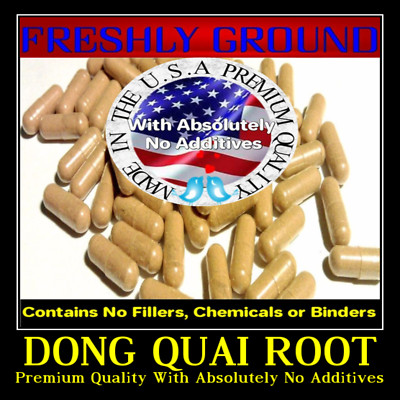 DONG QUAI ROOT Angelica With Absolutely No Additives High Potency 100 Ve Capsule
