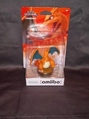 Charizard Super Smash Bros Amiibo Nintendo Figure Brand New Factory Sealed