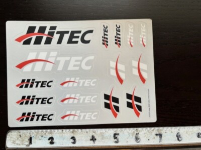 HITEC DRONE LOGO RC Racing 16PC Sticker SET Body Decals | eBay