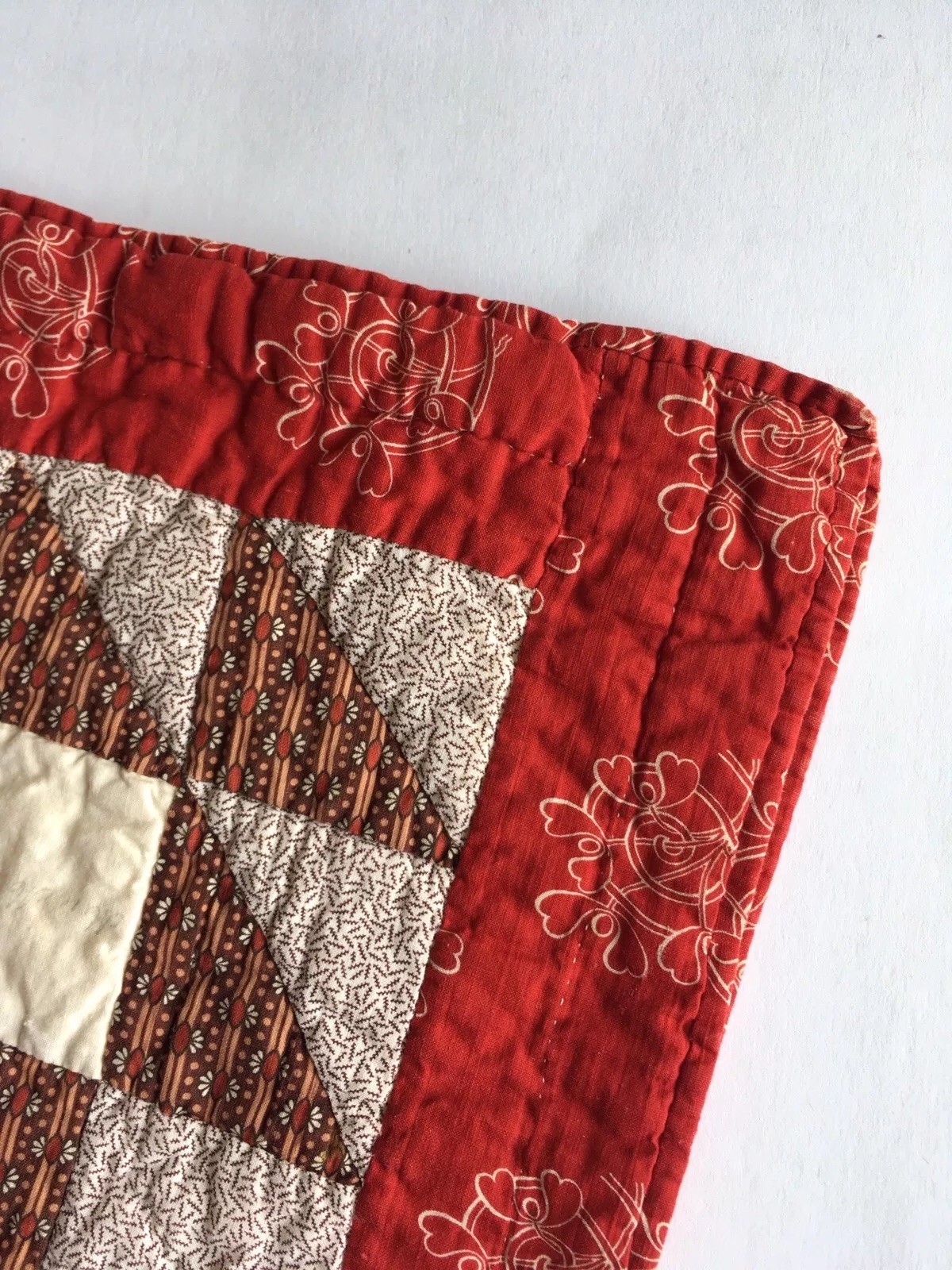 RARE 19th Century SIGNED Antique Friendship Quilt American Centennial