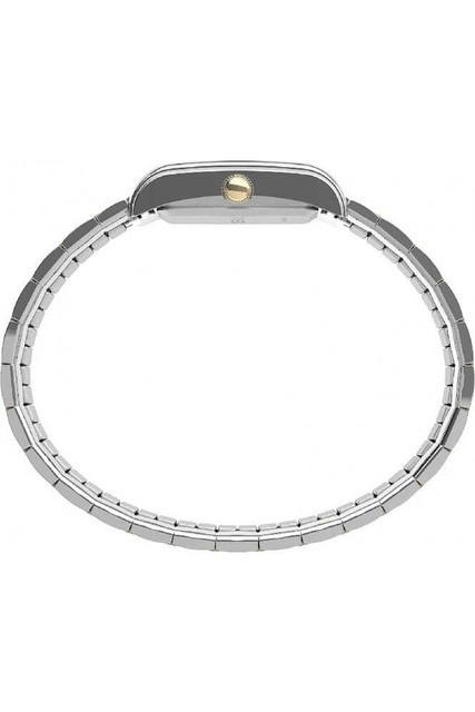 Timex Meriden TW2U44200: Orologio Elegante Da Uomo Con Cassa Rettangolare E Cinturino Bicolore - 3