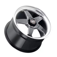 Mustang 17x5 Weld Ventura Drag Wheel Rim Black With Milled Spokes 5x114.3